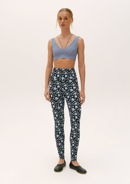 Flower-blue Essential Legging