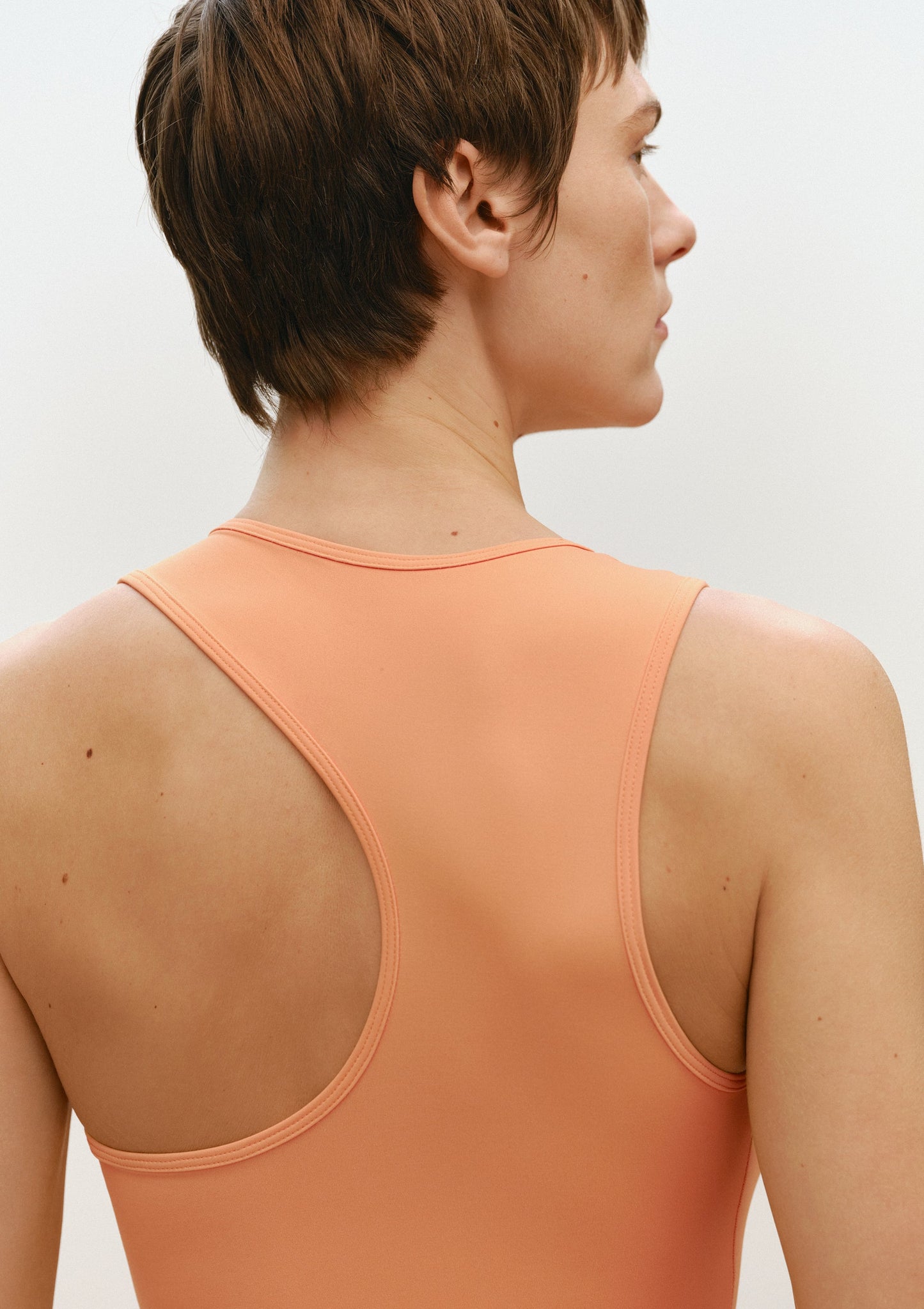 Orange Asymmetric Jumpsuit