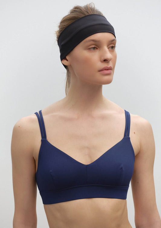 Dark-blue Strappy Bralette