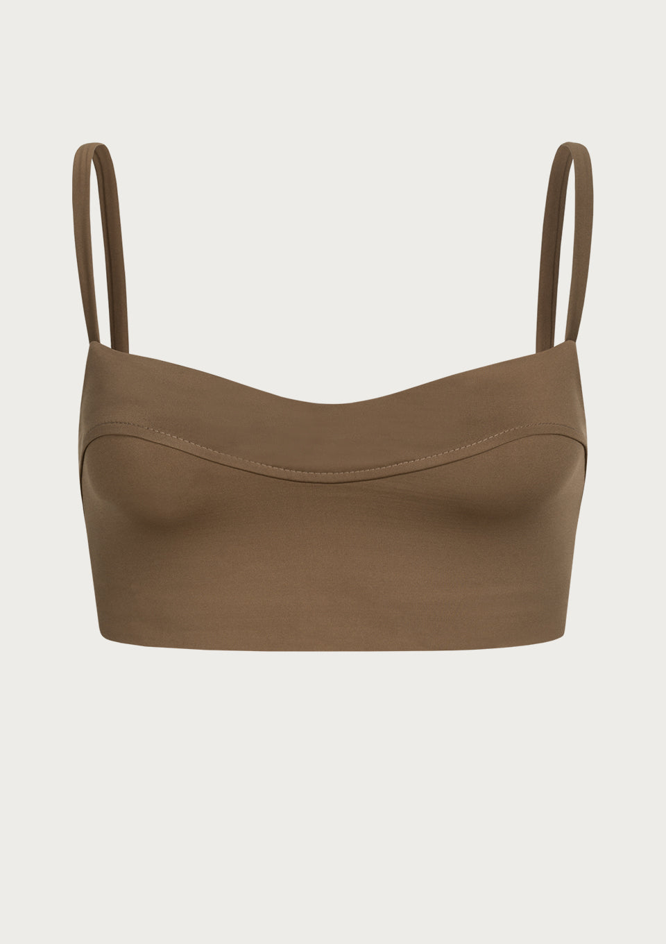 Brown Curve Bralette