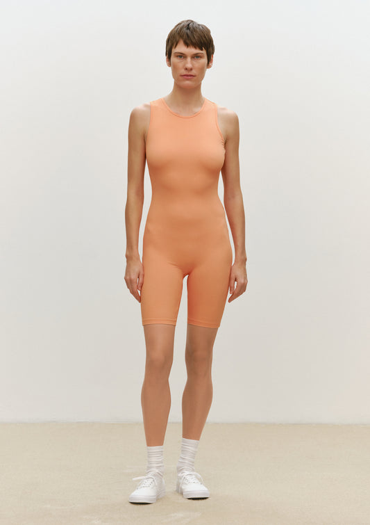 Orange Asymmetric Jumpsuit