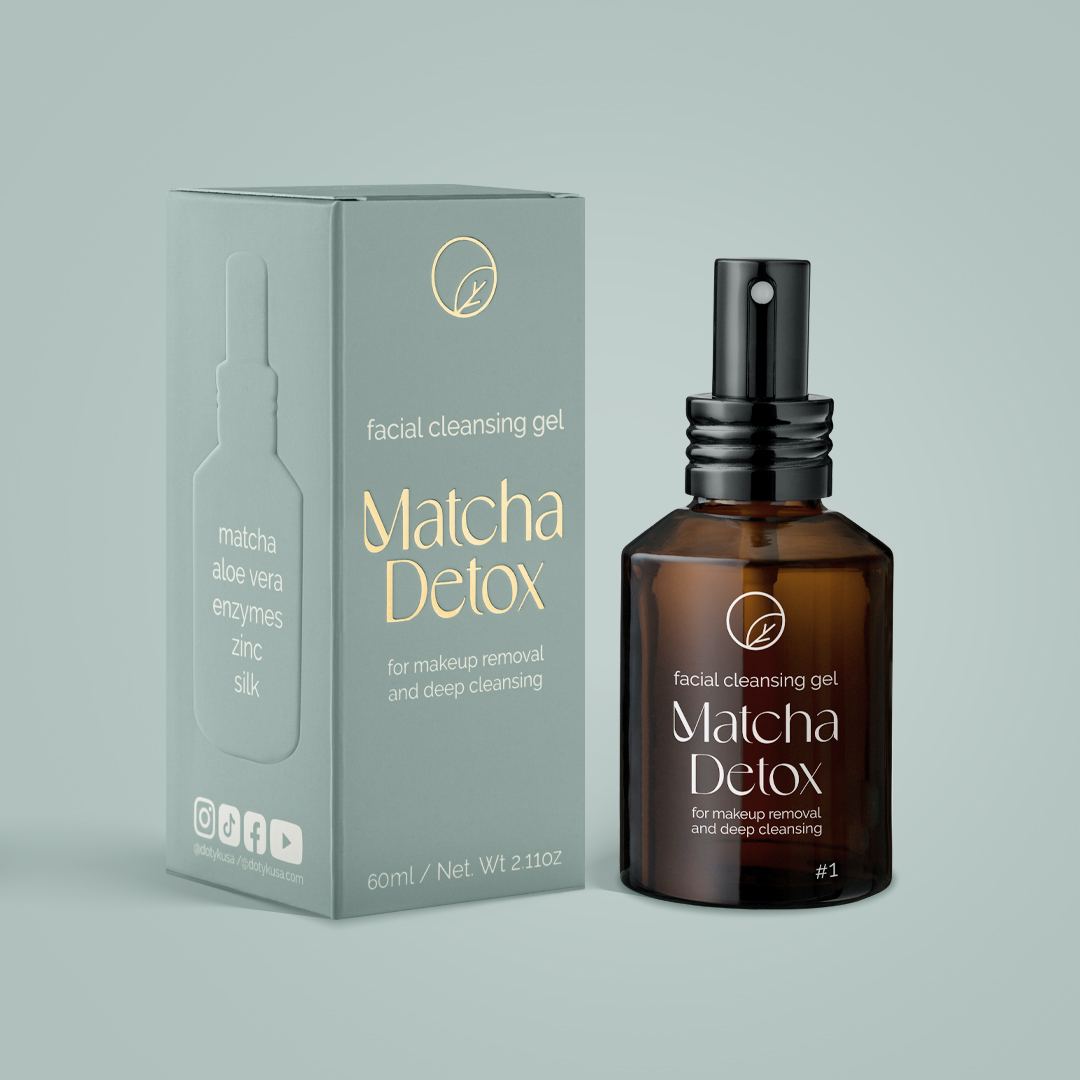 Matcha Detox Facial Cleansing Gel