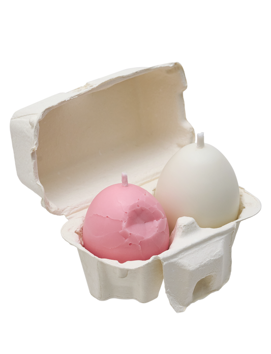 Eggs Candle Set 2 pieces